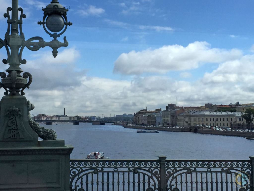 Bolshaya Neva River From Bridge